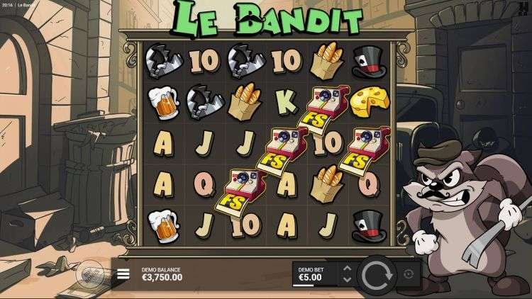 déclanchement des free spins