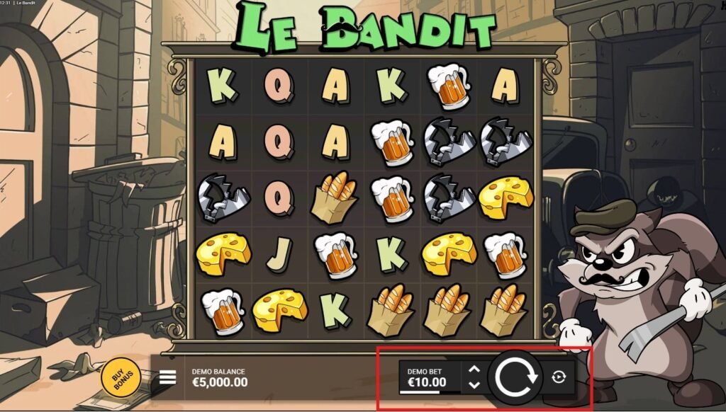 miser sur le bandit